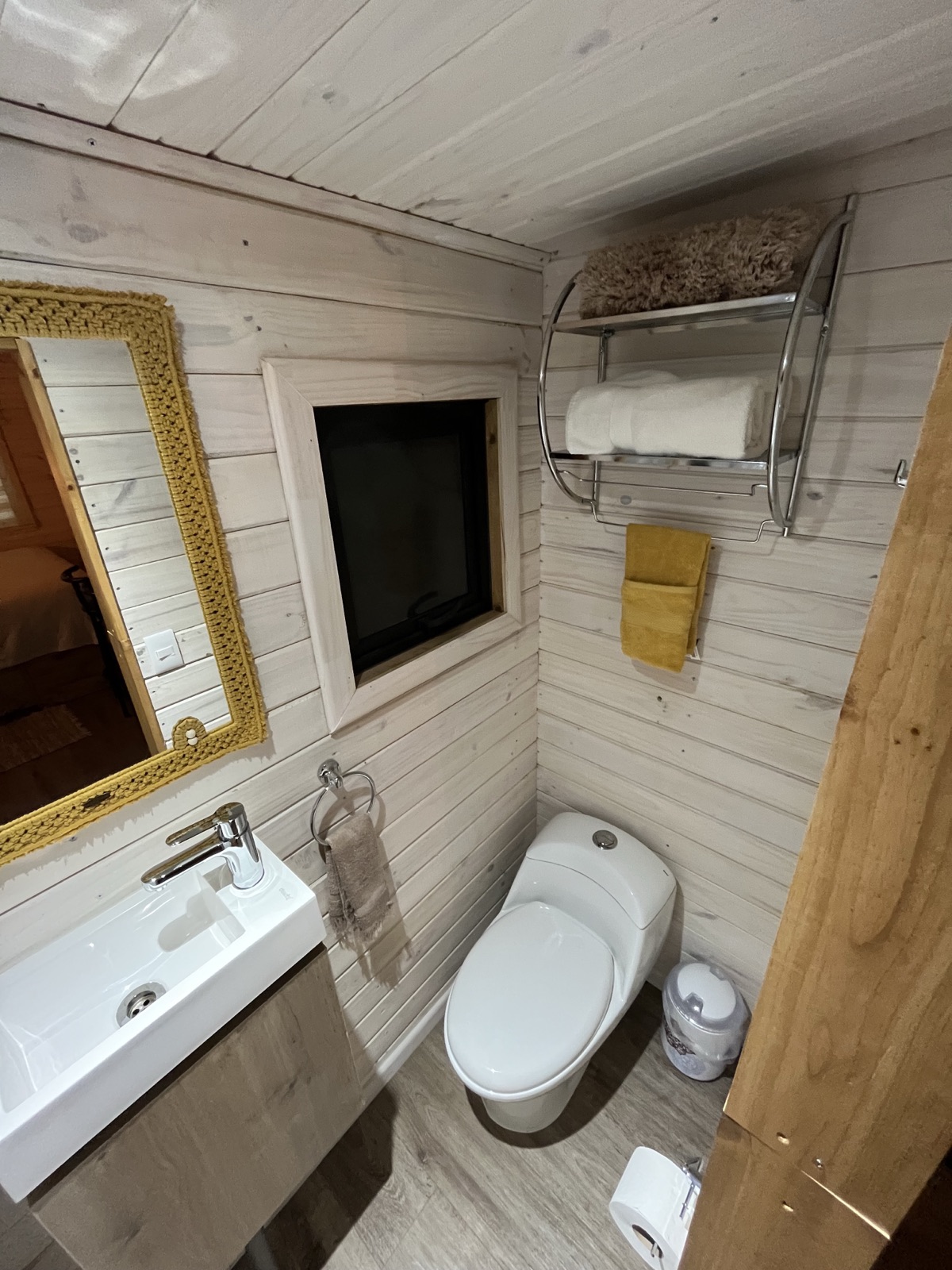 Baño de la tiny house